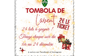 Plus que 9 jours avant notre dernier tirage de la tombola !!!!!!!!!!!!